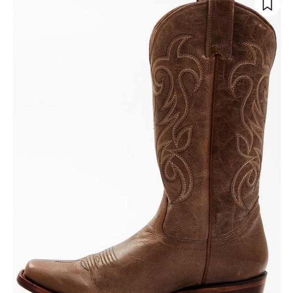 Brand new Shyanne Brown Leather Western Heeled Cowboy Boots - Picture 3 of 13